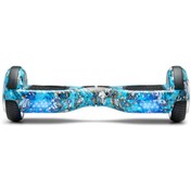 Resim Smart Balance Elektrikli Kaykay Hoverboard 6.5 Inch Grafity Desenli Akıllı Dengeli 