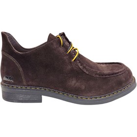 Resim Msport 267334 Kahve Deri Süet Oxford Ayakkabı 