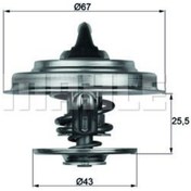 Resim BEHR MAHLE TX1879D Termostat 79°C Contali Govdesiz (Jeep: Cherokee 2.5Crd 2.5Td 2.5 -08) 0012039075 (WA257278) 