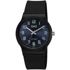 Resim Q&Q Unisex Siyah Renk Sayılı Su Geçirmez Kol Saati Vs50j011y 