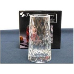 Resim Paşabahçe 420855 Leafy 4'Lü Meşrubat Su Bardağı 345 CC 