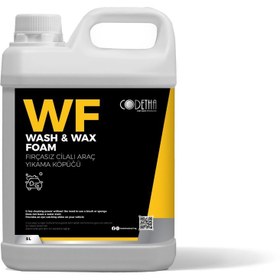 Resim CODETHA NS NÖTR WASH & WAX 5 LTR(CİLALI NÖTR ŞAMPUAN - Konsantre Oranı: 1/120) 