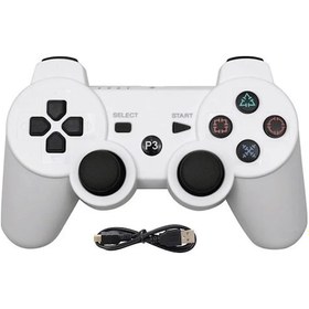 Resim Ps3-2-kablosuz Bluetooth Denetleyici Sony Ps3 Gamepad İçin Play Station 3 Joystick Sony Playstation 3 Controle İçin Uzaktan Kumanda 