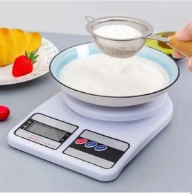 Resim Hedyex Dijital Mutfak Terazisi 10kg - 1gr Yüksek Hassasiyetli Terazi Beyaz 