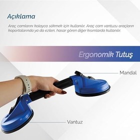 Resim Brio Cam Vantuz 60 Kg 390 Mm 