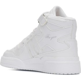 Resim Nstil Günlük Kız Erkek Çocuk Sneaker Cırtlı Lastik Bağcıklı Hafif Desenli Taban Basketbol Ayakkabısı 105 