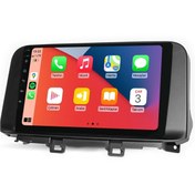 Resim Cartech CRT-464 QLED Ekran Hyundai Kona 2017 2019 4gb Ram 64GB Hafıza Carplay Android Multimedya Teyp 
