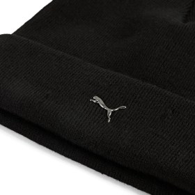 Resim Puma Metal Cat High Crown Beanie Bere Siyah Erkek Kullanımına Uygun Modern Aksesuar 
