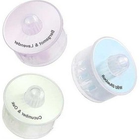 Resim Fortunelane Ecovacs T9 Max İçin Koku Kapsülü - 3'lü Set Pembe+mavi+camgöbeği 