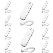 Resim Karel 10 Adet Siyah Karel TM902 Duvar Telefonu 