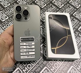 Resim Apple iPhone 16 Pro İkinci El TR | 128 GB | Natürel Titanyum 