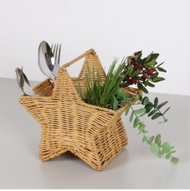 Resim Yıldız Rattan 20x11x20 Cm. Dekoratif Düzenleme 