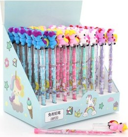 Resim Unicorn Kurşun Kalem Altın - Gül 