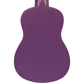 Resim Vintage Laka Rainbow Soprano Ukulele - Violet 