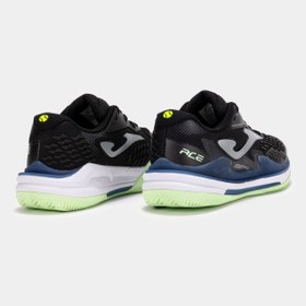 Resim Joma Ace Kadın Siyah Toprak Kort Tenis Ayakkabısı TACLS2501C 