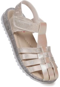 Resim Kiko Kids Belino Kız Çocuk Sandalet Sedef 