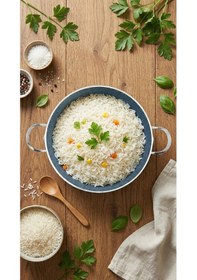 Resim Bonetti Granit Pilav Tenceresi & Karnıyarık Tenceresi Cam Kapaklı, Metal Kulp 26 Cm Gri 