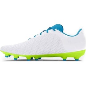 Resim Under Armour Ua Magnetico Select 3.0 Fg Erkek Futbol Ayakkabısı 3027039-102 Beyaz-beyaz Beyaz 