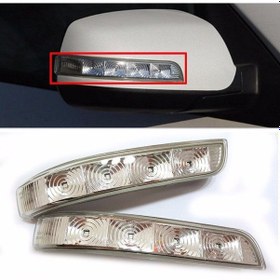 Resim Kia Sorento 2009-14 Dikiz Aynası Sağ Sinyali-9393n 