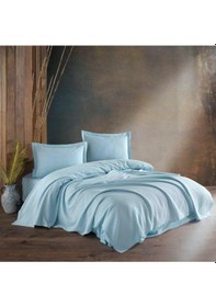 Resim Kristal Pike Takımı Düz Boya Mavi Tek Kişilik 