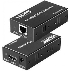 Resim Hdmı 4k 120m Extender Alıcı -verici Transmitter Receiver Hdmı Genişletici 