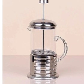 Resim K-Yonlineticaret Çelik Kulplu Cam French Press - 350 ml 