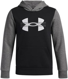 Resim Under Armour Rival Fleece Colorblock Graphic Hoodie (Big Kids) Kapüşonlu Sweatshirt Erkek çocuk 