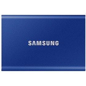 Resim Samsung T7 MU-PC1T0H/WW 1 TB 2.5" SSD USB 3.2 Mavi Taşınabilir SSD 