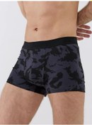 Resim Lımes Günlük Kullanım İçin Pamuklu Kamuflaj Boksahtarlar. 160143675 Siyah 