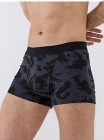 Resim Lımes Günlük Kullanım İçin Pamuklu Kamuflaj Boksahtarlar. 160143675 Siyah 