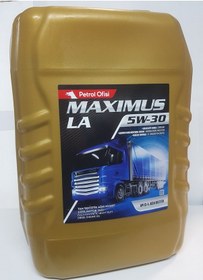 Resim Petrol Ofisi Maximus La 5W-30 Tam Sentetik Motor Yağı 20 L 