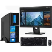 Resim Zetta Flex Sff Intel Core I5 12400 8gb 256GB SSD 4gb GT730 WINDOWS11PRO 21.5 Mon Masa Üstü Bilgisayar ZET22255 