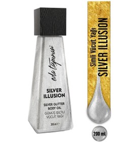 Resim Eda Taşpınar Silver Illusion Işıltılı Vücut Yağı 200 ML 