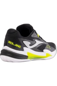 Resim Joma TROLAS2401AC Roland Erkek Tenis Ayakkabısı Siyah Renk Nefes Alabilir Yapı ile Konforlu 