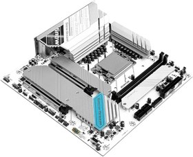 Resim Z790M Snow Dream D5 Intel Z790 Chıpset Ddr5 8000 Mhz(Oc) 1700 Soket mAtx Gamıng Anakart 