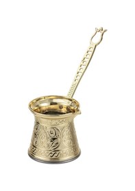 Resim Polochef Zamak 1 Kahve Cezvesi Altın Renk 80 Ml. 1-2 Kişilik 