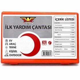 Resim Mega Oto Market Araç İlk Yardım Çantası Acil Müdahale Seti 
