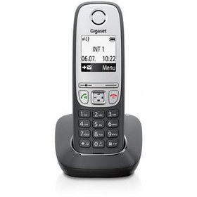 Resim Gigaset A415 Siyah Telsiz Dect Telefon 100 Rehber Handsfree Işıklı Ekran 