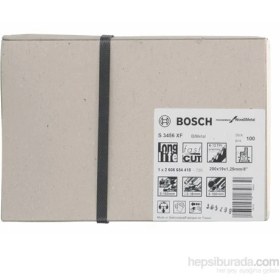 Resim Bosch - Progressor Serisi Ahşap Ve Metal İçin Tilki Kuyruğu Bıçağı S 3456 Xf - 100'Lü Paket 