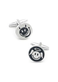 Resim Omark Cotton Evil & Angel Kol Düğmesi 
