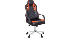 Resim Türksit Spider Oyuncu Koltuğu Metal Ayak Gri Sünger Oturum Yüzeyi ile Tekerlekli Ergonomik Tasarım 
