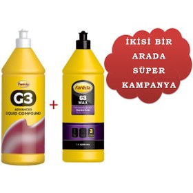Resim Farecla G3 Sıvı Pasta 1 L ve Farecla G3 Wax Cila 1 L 