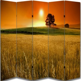 Resim Manzara Temalı Özel Tasarım Paravan Room Divider 180 x 200 cm 