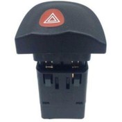 Resim otobalcı Renault Scenic 1 Dörtlü Sinyal Flaşör Düğmesi Anahtarı 1998--2003 