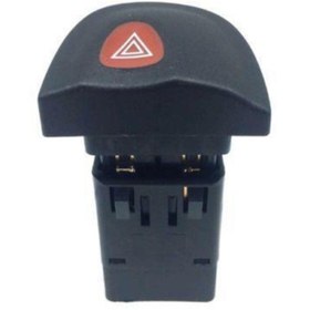 Resim otobalcı Renault Scenic 1 Dörtlü Sinyal Flaşör Düğmesi Anahtarı 1998--2003 