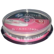 Resim DVD+R 8X 10lu Spindle 8.5GB 240dk (DRE00060-3) 