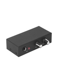 Resim Tenfowee Stereo Ses Preamplifier Mikrofon Ve Müzik Birleştirici - 3.5mm Kondenser/6.5mm Dinamik Girişli, Bağımsız Kontrol, Ultra Düşük Gürültü, Dc 5-12v Diğer 