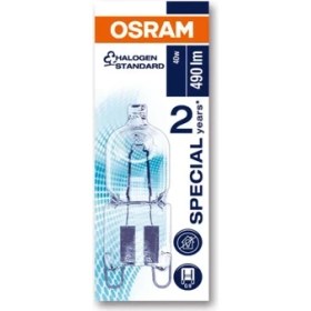 Resim Osram Halojen Ampul 40W G9 Duy 2700K Sarı Renk Sıcaklığı ile Dim Edilebilir 