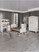 Resim Baby Darling %100 Mdf Alessa Çocuk Odası Meşe 
