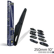 Resim Nıken 250mm 10\'\' 10 Aparatlı Arka Silecek Süpürgesi 